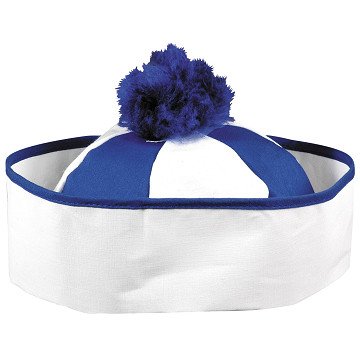 Navy cap Blue/White, size 56-58