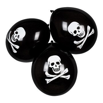 Pirate Balloons, 6 pcs.