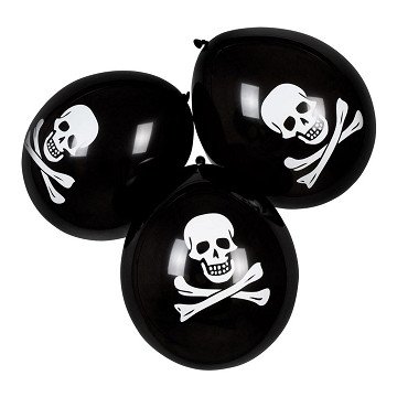 Pirate Balloons, 6pcs.