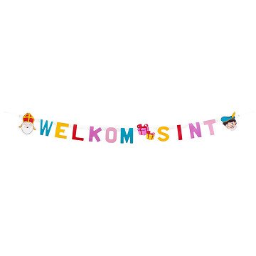 Letterslinger Welkom Sint