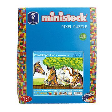 Ministeck Horse Heads, 1400 pcs.