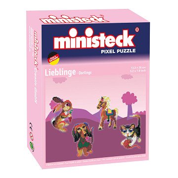 Ministeck Pixel Puzzle - Favorite Animals
