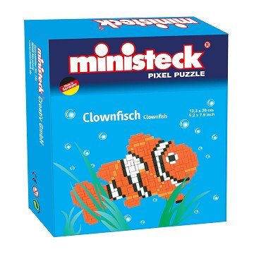 Ministeck Pixel Puzzel - Clownvis, 500st.