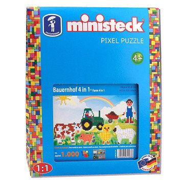 Ministeck Farm 4in1, 1000 pcs.