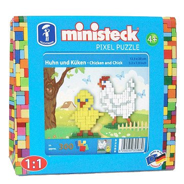 Ministeck Chicken and Chick, 300 pcs.