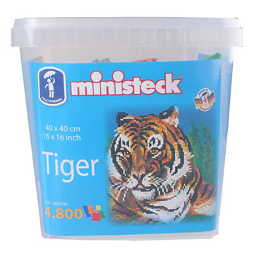 Ministeck Tiger XXL Bucket, 4800pcs.
