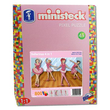 Ministeck Ballerina's 4in1, 800st.