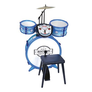 Bontempi Drumstel met Tutor, 4dlg.