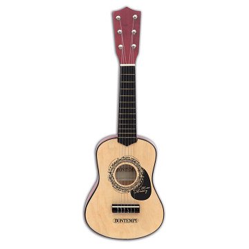 Bontempi Wooden Guitar, 55cm