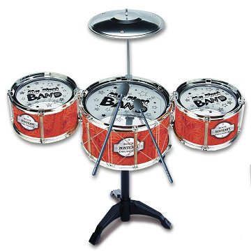 Bontempi Drum set, 4 pieces.