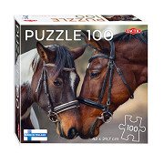Jigsaw puzzle Horses in Love, 100pcs.