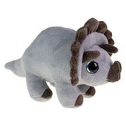 Lumo Stars Knuffel - Dino Triceratops, 15cm