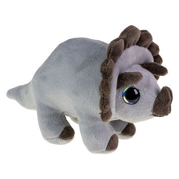 Lumo Stars Plüschtier – Dino Triceratops, 15 cm