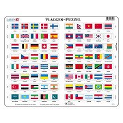 Larsen Flags of the World, 80 pcs.