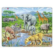 Larsen Jigsaw Puzzle Animals - African Savannah, 65 pcs.