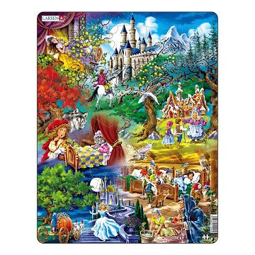 Larsen Puzzle Grimms Märchen, 33-tlg.