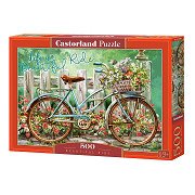 Castorland Puzzle „Schöne Fahrt“, 500 Teile.