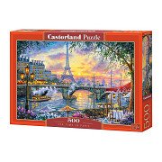 Castorland Puzzle Teezeit in Paris, 500 Teile.