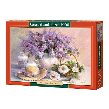 Castorland Puzzle Blumentag Trisha Hardwick, 1000 Teile.