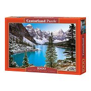 Castorland Puzzle „Das Juwel der Rocky Mountains, Kanada“, 1000 Teile.