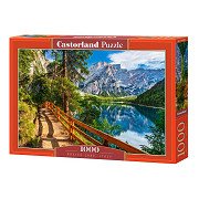 Castorland Jigsaw Puzzle Braies Lake Italy, 1000 pcs.