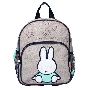 Rucksack Miffy Sweet and Furry Grey