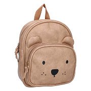 Kidzroom Rugzak Porto Beary Excited Leer