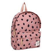 Kidzroom Backpack Loving Days Black Dots