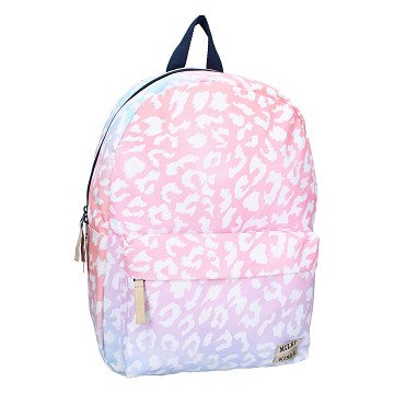 Milky Kiss Backpack Bold Style Leopard Print