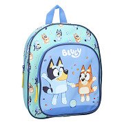 Bluey Backpack Best Friends Fun Blue
