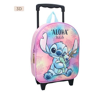 Stitch 3D Trolley Backpack Great Escapes
