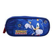 Sonic Still Unstoppable Etui, 2-vaks - Blauw