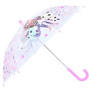 Paraplu Gabby's Dollhouse Rainy Days