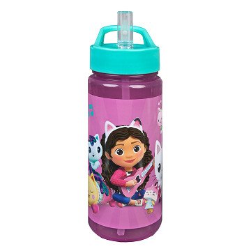 Gabby's Dollhouse Drinking Bottle, 500ml