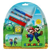 Super Mario School Set in Tin, 7pcs.