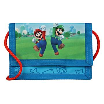 Super Mario Wallet with Cord