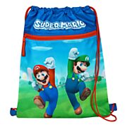 Super Mario Turnbeutel mit Vordertasche