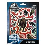 Undercover Jurassic World Sticker Set, 8 Sheets