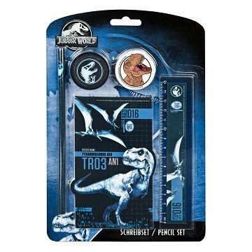 Jurassic World Schrijfset, 5dlg.