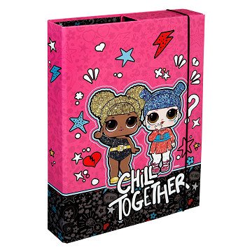 L.O.L. Surprise! Notitiemap A5 met Elastiek