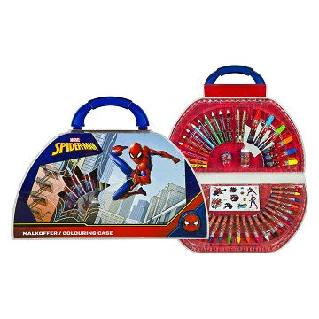 Spiderman Coloring Case, 51pcs.