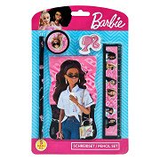 Schrijfset Barbie, 5dlg.