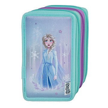 3-Compartment Filled Pencil Case Disney Frozen