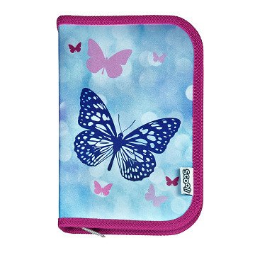 Filled Pencil Case Butterflies