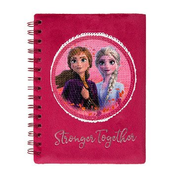 Notebook A5 Disney Frozen with Sequins