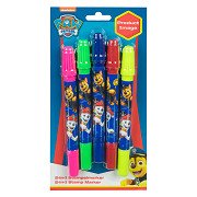 Stamp pen 2in1 PAW Patrol, 4 pcs.