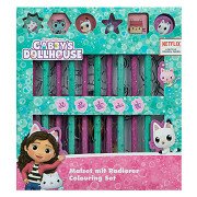 Coloring set with Erasers Gabby's Dollhouse, 29 pcs.