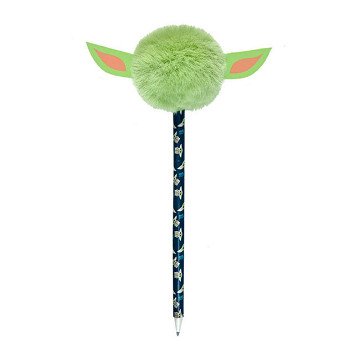 Ballpoint pen with Pom Pom Star Wars Grogu