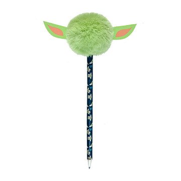 Ballpoint pen with Pom Pom Star Wars Grogu