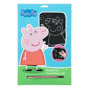 Kratzkunst-Set Peppa Pig